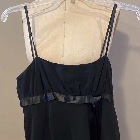 Vintage Nine West tiered silk cocktail dress - Picture 3 of 6